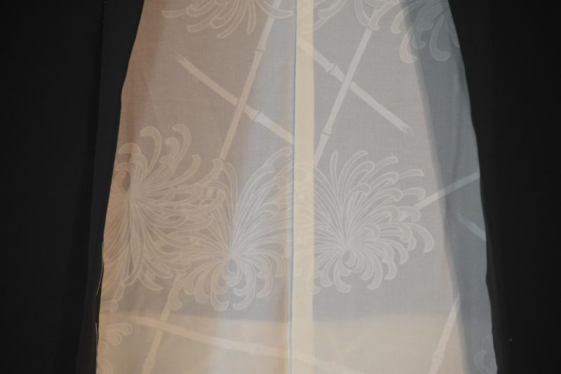 Scallops Vintage Japanese Silk Haori - Image 3