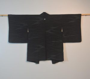 Jacquard Waves Vintage Japanese Silk Haori