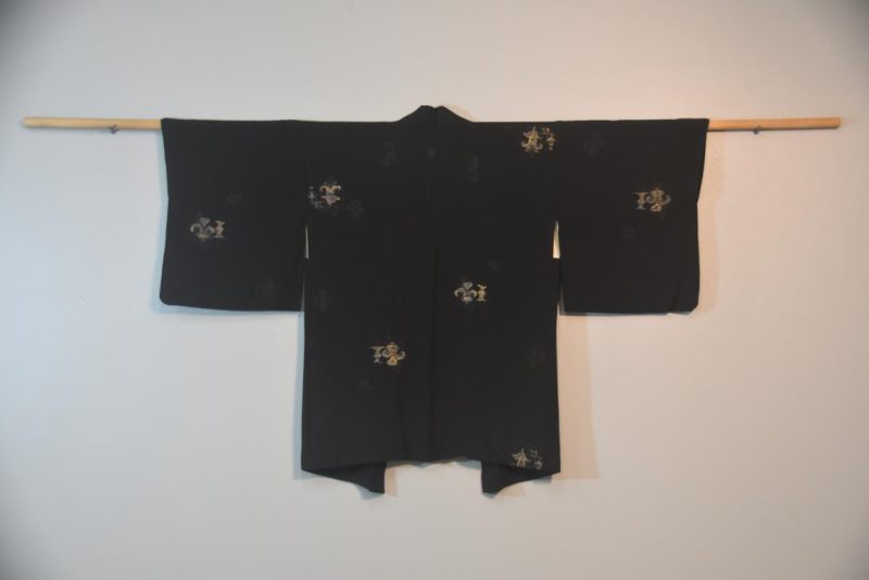 Metallic Icons Vintage Japanese Silk Haori
