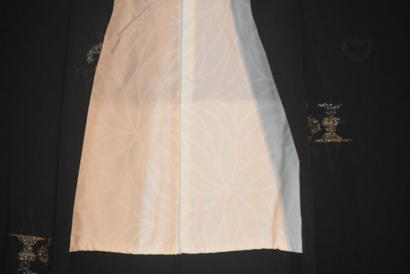 Metallic Icons Vintage Japanese Silk Haori - Image 4