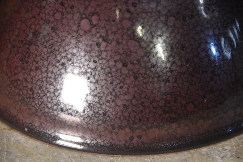Tenmoku Chawan Tea Bowl in a Box  Width:135mm - Image 4