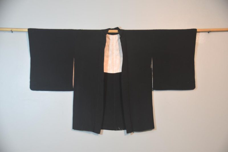Temple Garden Vintage Japanese Silk Haori - Image 3