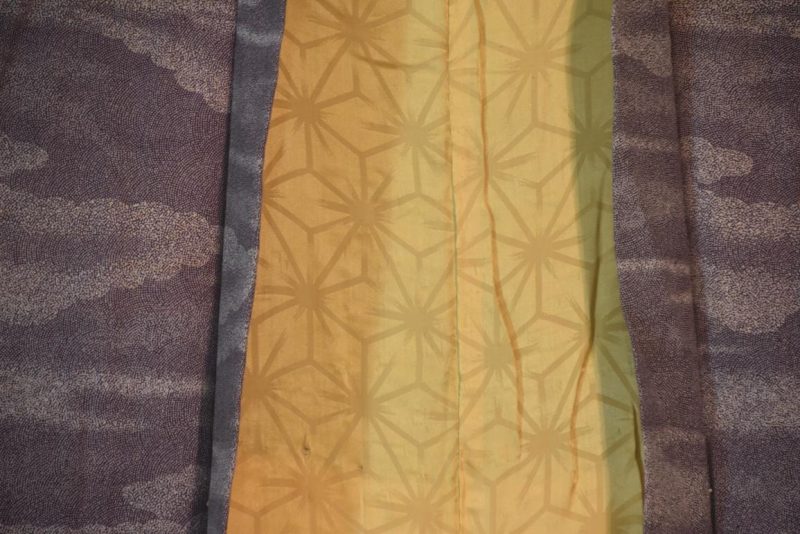 Purple Cloud Japanese Vintage Silk Haori - Image 3