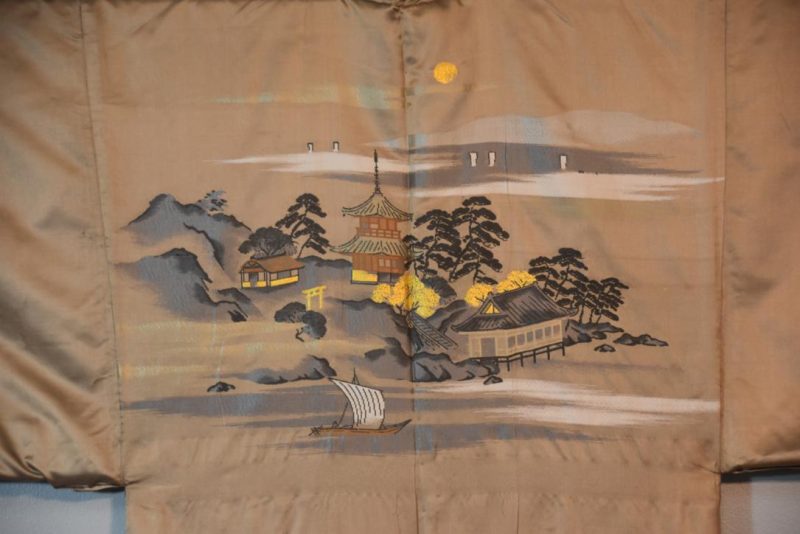 Vintage Japanese Silk Mans Haori (Kimono Jacket) - Image 2
