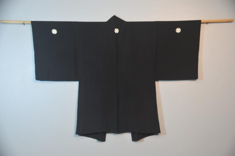 Vintage Japanese Silk Mans Haori (Kimono Jacket) - Image 5