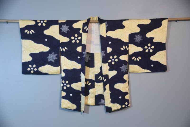 Tie Dyed Vintage Silk Haori Jacket - Image 5