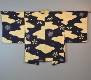 Tie Dyed Vintage Silk Haori Jacket