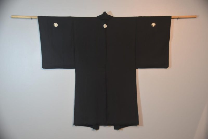 Vintage Japanese Silk Mans Haori (Kimono Jacket) - Image 3