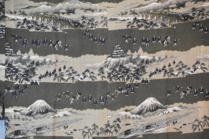 Men & Mountains Olive Green Man's Kimono - Image 4