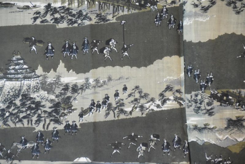 Men & Mountains Olive Green Man's Kimono - Image 2