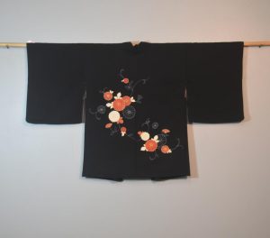 Chrysanthemum Vintage Japanese Silk Haori