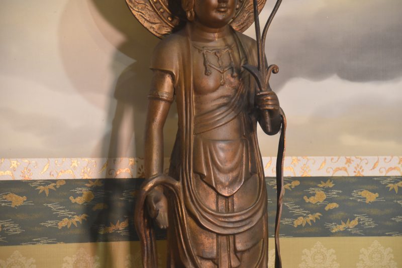 Japanese Bronze Kwan Yin (Kannon) Statue Height:950mm - Image 3