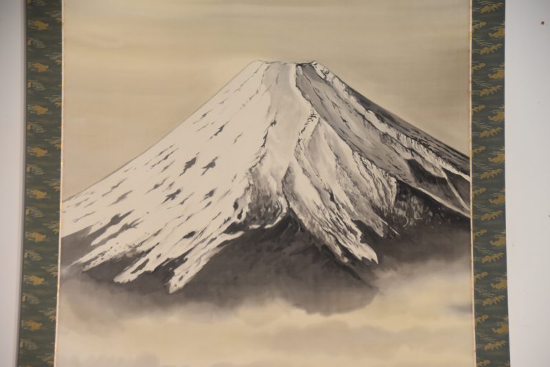 Japanese Mount Fuji Scroll Height:2180mm - Image 2