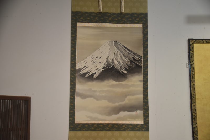 Japanese Mount Fuji Scroll Height:2180mm