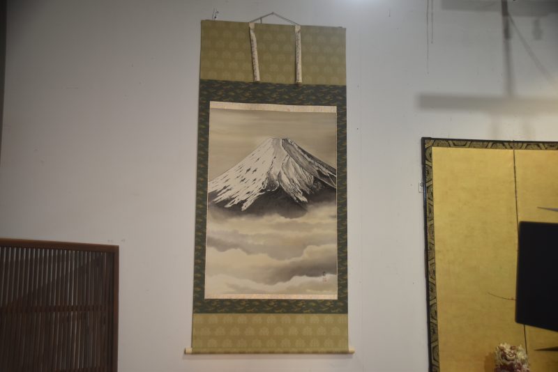 Japanese Mount Fuji Scroll Height:2180mm - Image 3