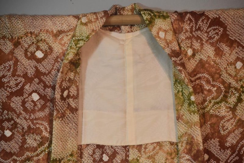 Shibori Vintage Silk Haori Jacket - Image 7