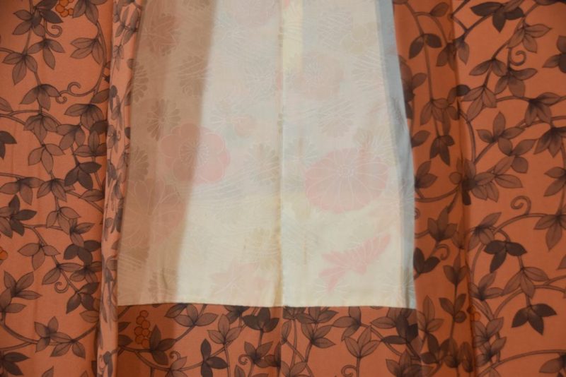 Tangerine Vintage Silk Haori Jacket - Image 5
