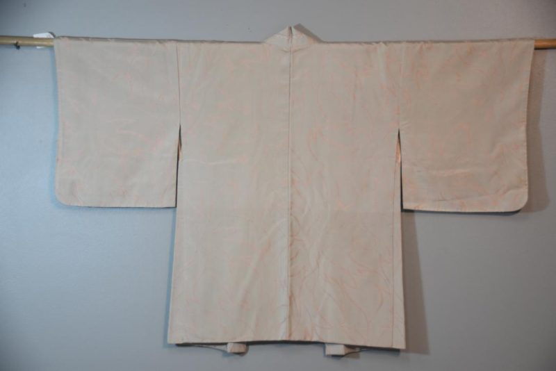 Ivory Vintage Silk Haori Jacket - Image 5