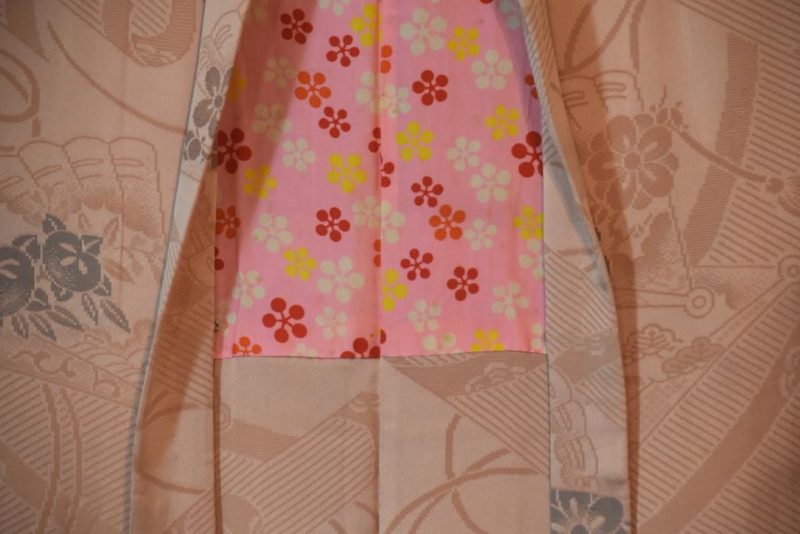 Peach Fuzz Vintage Silk Jacquard Haori Jacket - Image 7