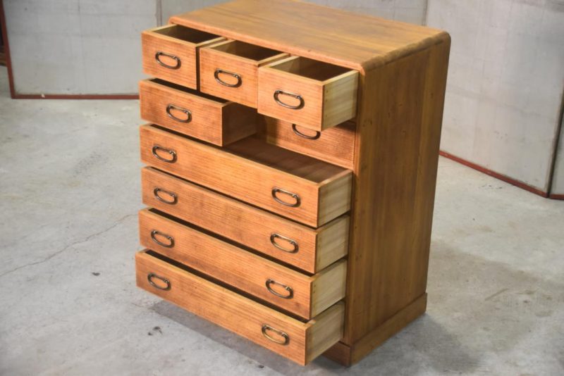 Hikidashi Vintage Chest of Drawers Width:590mm - Image 3
