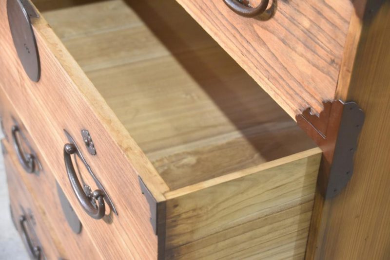 Antique 2 Section Clothing Chest Width:900mm - Image 12