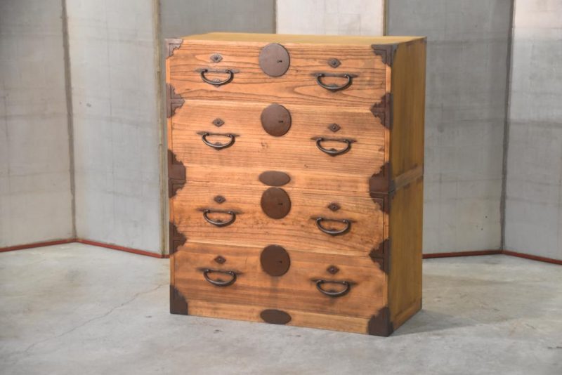 Antique 2 Section Clothing Chest Width:900mm
