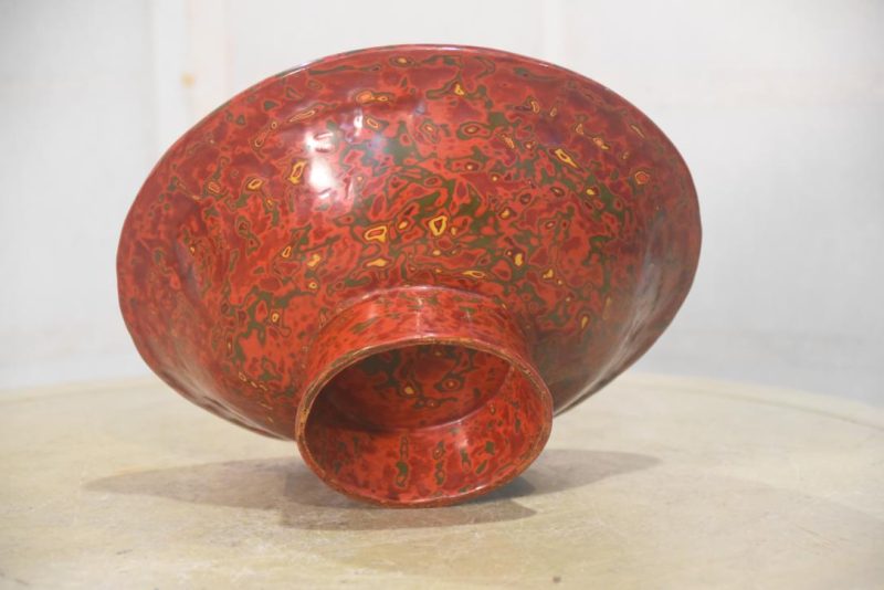 Wakasa Lacquer Bowl Width:230mm - Image 4