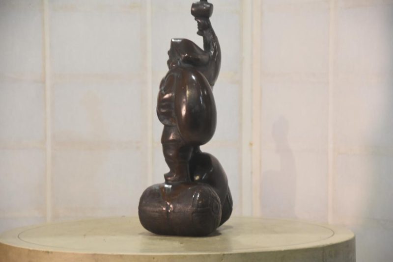 Daikoku one of the Seven Lucky Gods :Width 200mm - Image 6
