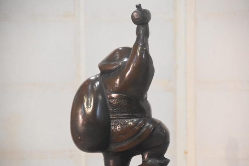 Daikoku one of the Seven Lucky Gods :Width 200mm - Image 5