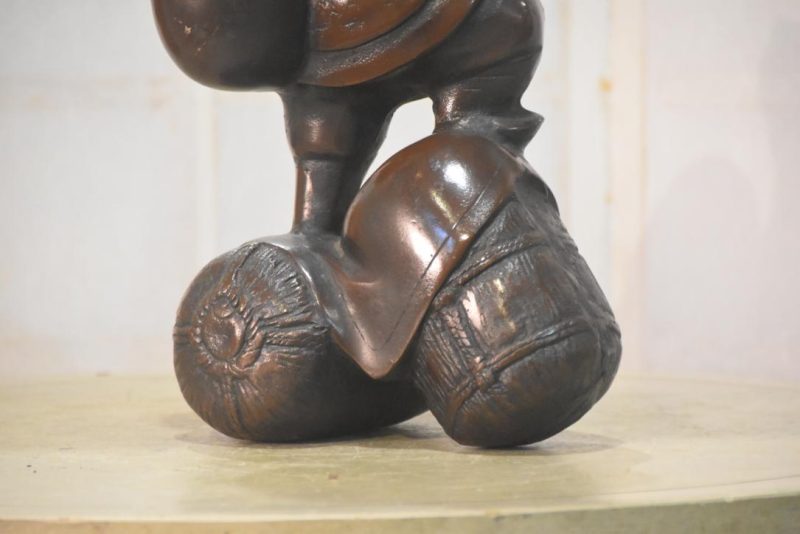 Daikoku one of the Seven Lucky Gods :Width 200mm - Image 4