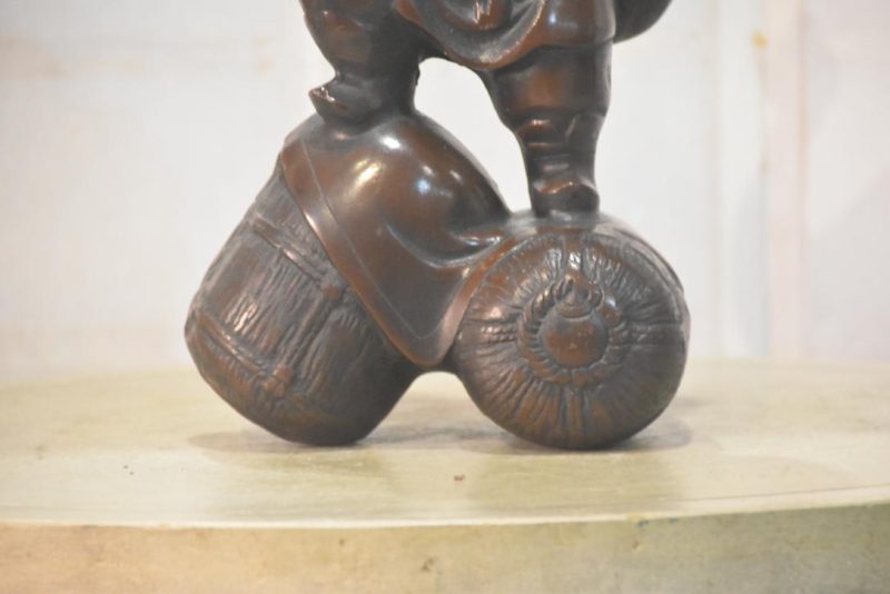 Daikoku one of the Seven Lucky Gods :Width 200mm - Image 3