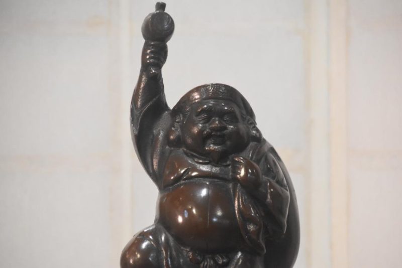 Daikoku one of the Seven Lucky Gods :Width 200mm - Image 2