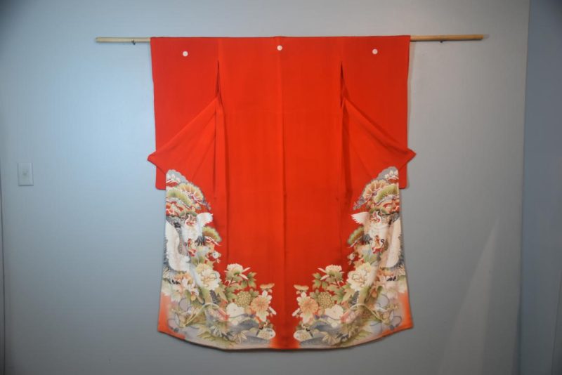 Japanese Silk Tomesode Kimono