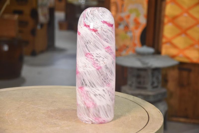Japanese Art Glass Vase Height:290mm