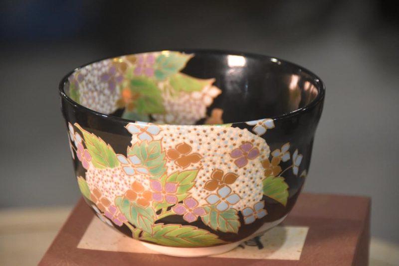 Kyoyaki Chawan Tea Bowl Width:120mm - Image 4