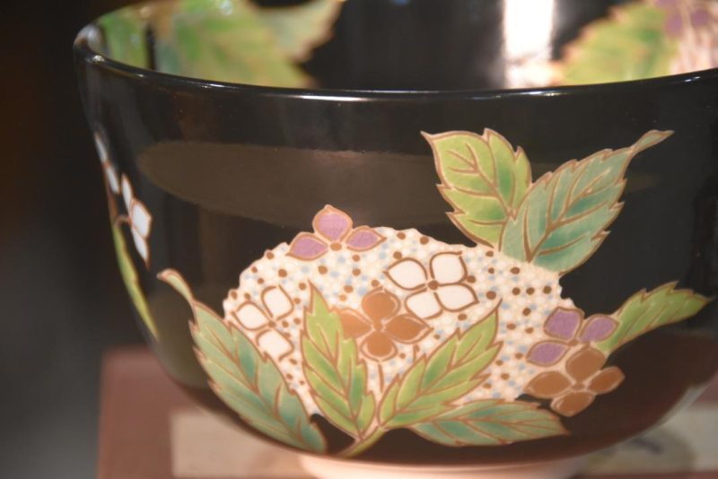 Kyoyaki Chawan Tea Bowl Width:120mm - Image 2