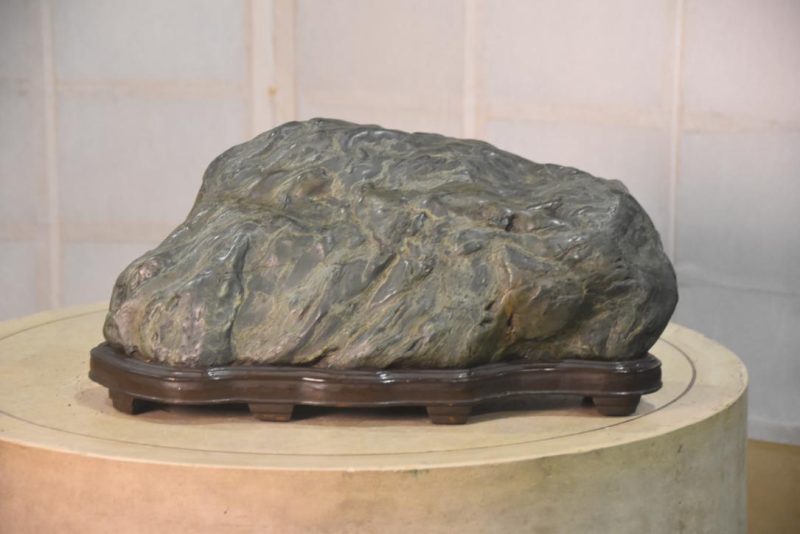 Suiseki Appreciation Rock Width:410mm