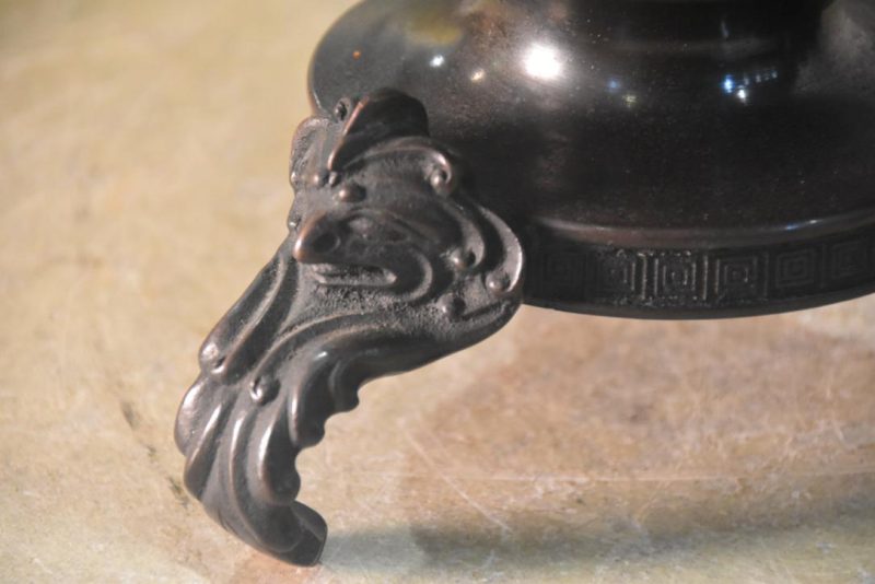 Bronze Dragon Usubata Vase Width:335mm - Image 5