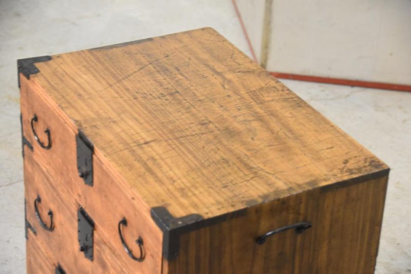 Antique Ko Dansu Small Chest Width:535mm - Image 3