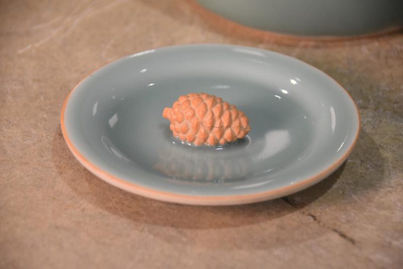Celadon Ceramic Mizuzashi Width:140mm - Image 3