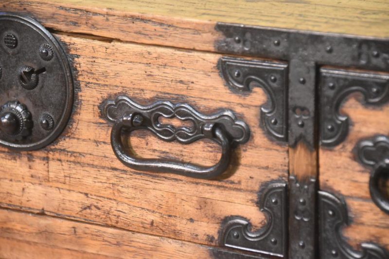 Meiji Period Merchant Chest Width:760mm - Image 2