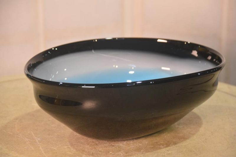 Glass Bowl by Yasushi Nakajima Width:290mm - Image 7