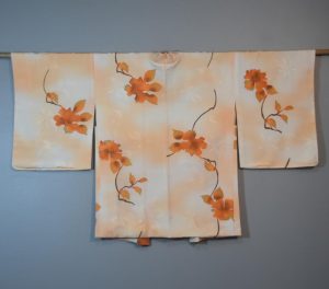 Peachy Vintage Silk Haori Jacket
