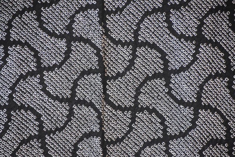 Shibori Vintage Silk Haori Jacket - Image 2
