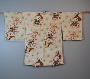 Chrysanthemum Vintage Silk Haori Jacket