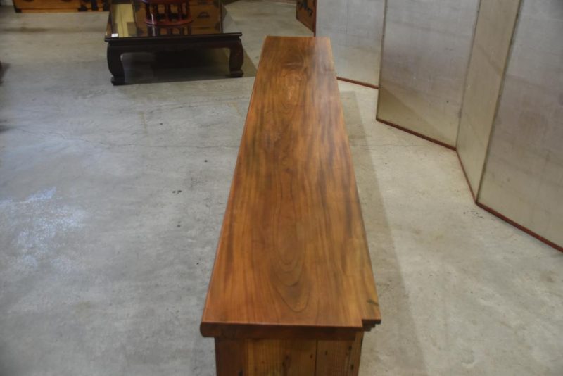 Japanese Elm Entrance Step Kamachi Width:2860mm - Image 7