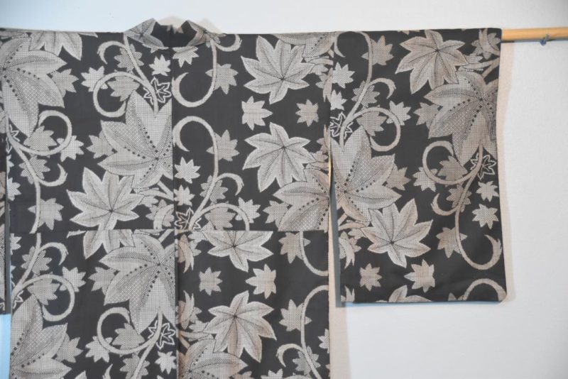 Oshima Soft Japanese Silk Kimono - Image 3