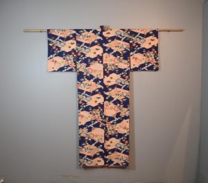 Royal Blue Soft Japanese Silk Kimono