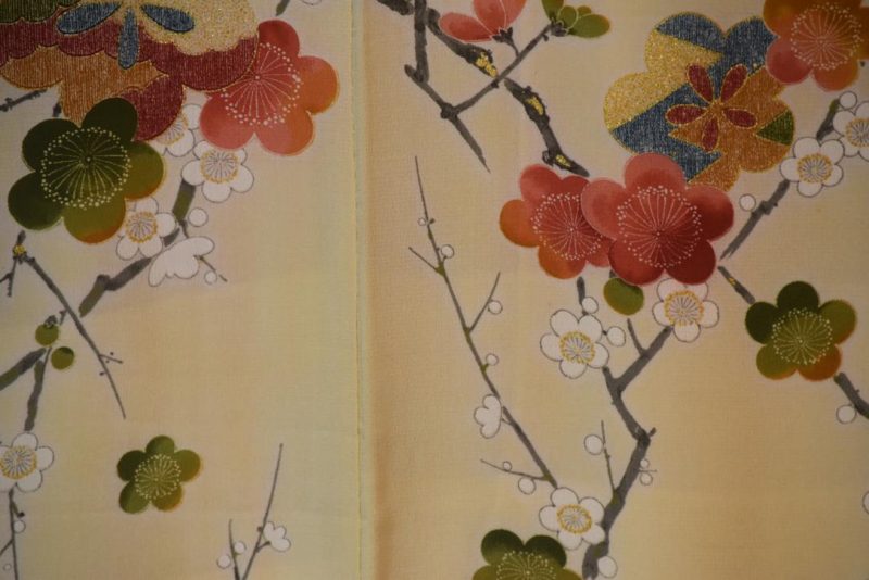 Cherry Blossom Soft Japanese Silk Kimono - Image 2