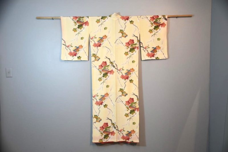 Cherry Blossom Soft Japanese Silk Kimono
